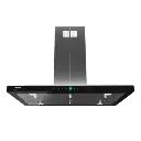 Grant Art CHD-GAL90BFE-INX 
Size (Width) : 90 cm
Min Noise Levels in dB : 49dB
Max Suction : 1350 m3/hr
Speed : 3 speed
Touch Control : Touch Control
Gesture Control : - 
Cleaning Technology : Thermal AutoClean
Crompton Motor Technology : Induction Motor
Warranty on Motor : 10 year
Net Diemention(W×D×H)mm : 895 ×603 ×658
Warranty on Appliance : 2 year
Ducting Kit Included : yes